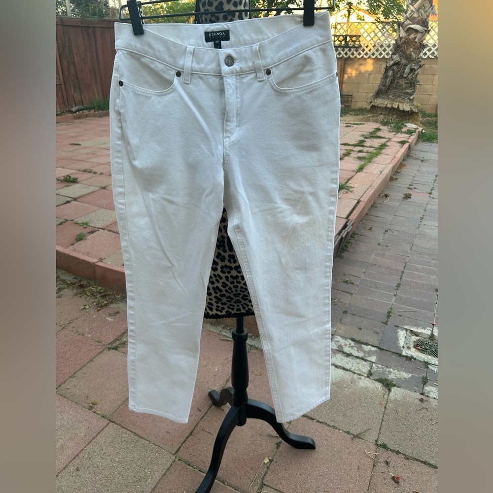 Escada Sport White Jeans size 36